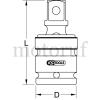 Lo más vendido Llave de impacto articulada 1/2"