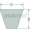 Industria Correa trapezoidal AVX