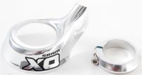 Sram X0 Grip Shift Silver Cover/Clamp Kit, Right