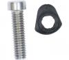 Shimano  End Adjust Screw (M4 x 14.1) & Plate
