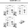Shimano PD Pedal - Pedale Listas de piezas de repuesto y dibujos Cleat-Set-ATB