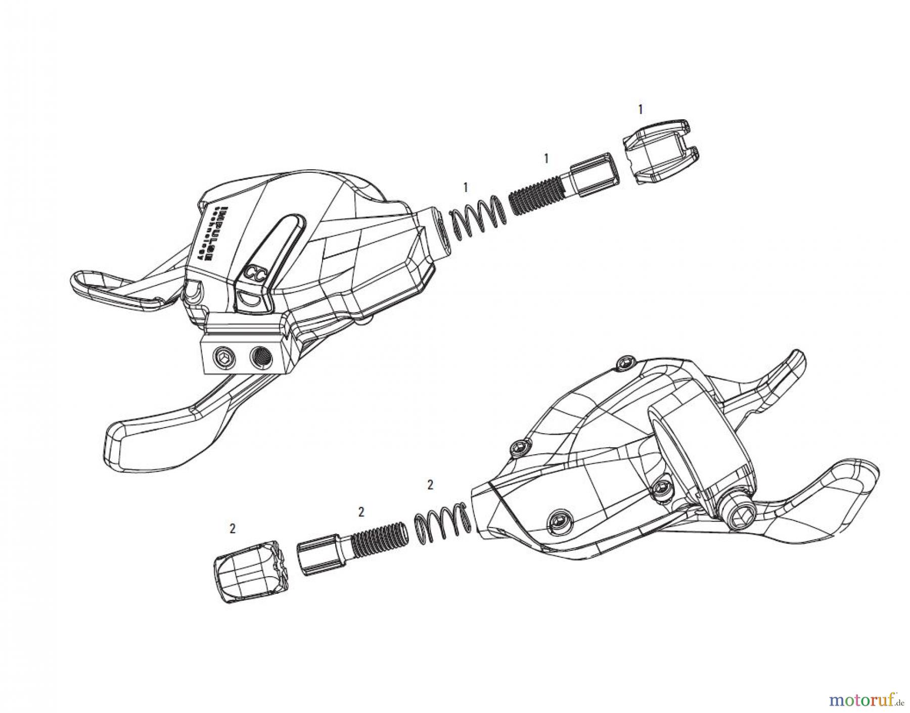  Sram Sram SRAM X9 / X7 / X5 / ViaGT - TRIGGER SHIFTER 2x10, 3x10 (2011-2012)