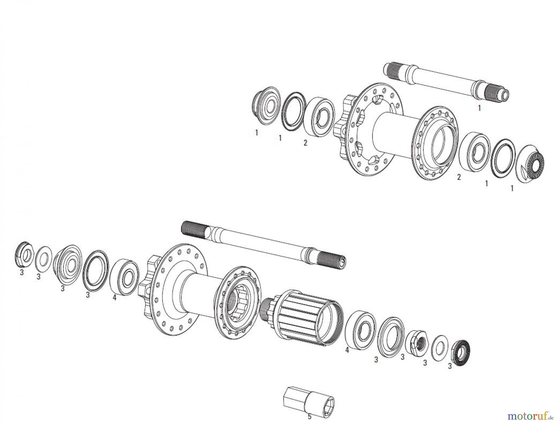  Sram Sram X7 - MTB HUB