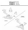 Shimano FD Front Derailleur - Umwerfer Listas de piezas de repuesto y dibujos FD-M610