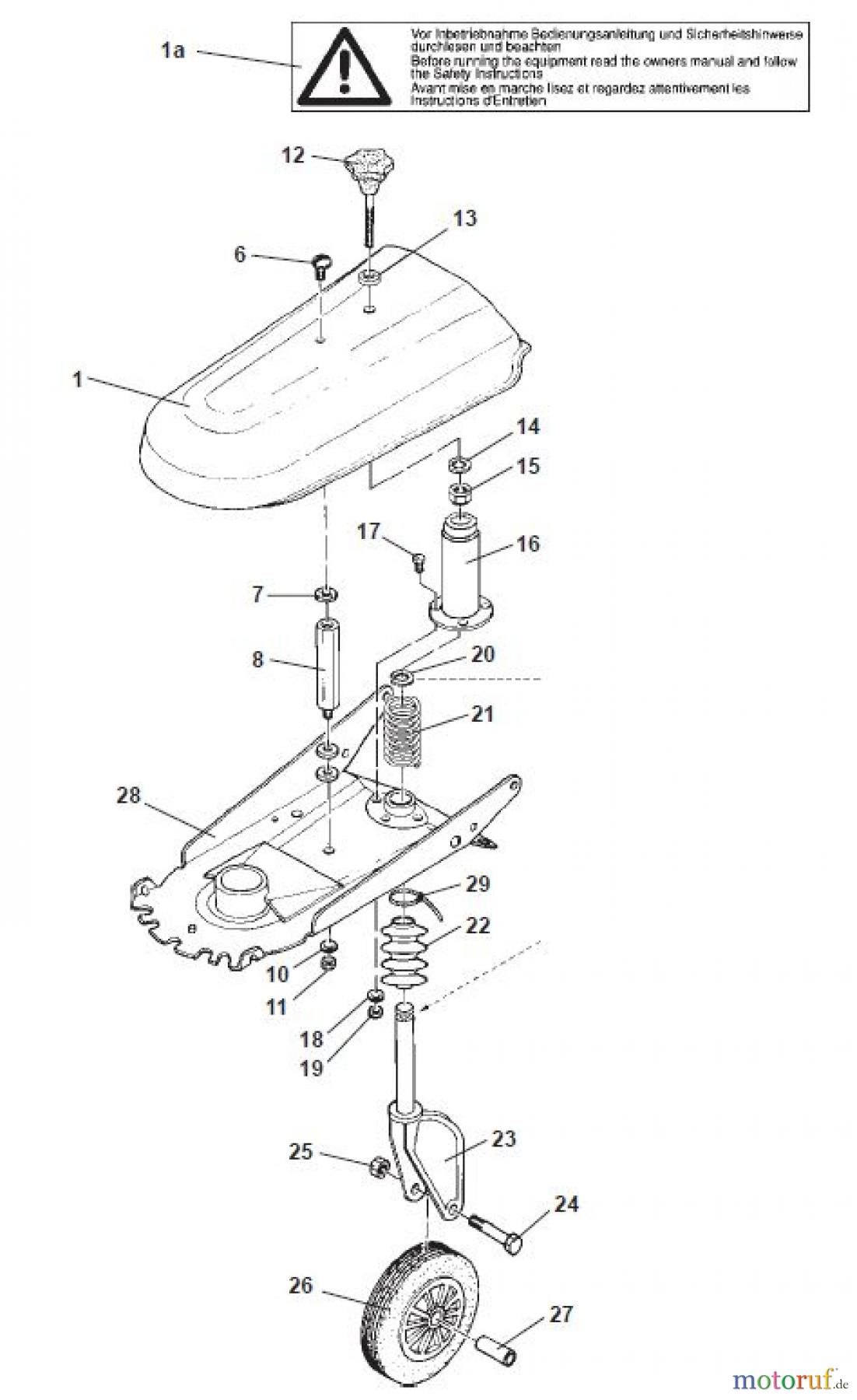  Tielbürger Rasentraktor Zubehör tk522 AN-513-001 Seite 4