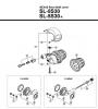 Shimano SL Shift Lever - Schalthebel Listas de piezas de repuesto y dibujos SL-5S30, SL-5S30-A