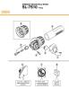 Shimano SL Shift Lever - Schalthebel Listas de piezas de repuesto y dibujos SL-7S10, 2000 SHIMANO NEXUS Revo-Shifter 7-Gang