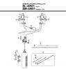Shimano SL Shift Lever - Schalthebel Listas de piezas de repuesto y dibujos SL-AR01 SHIMANO AIRLINES Shifting Lever
