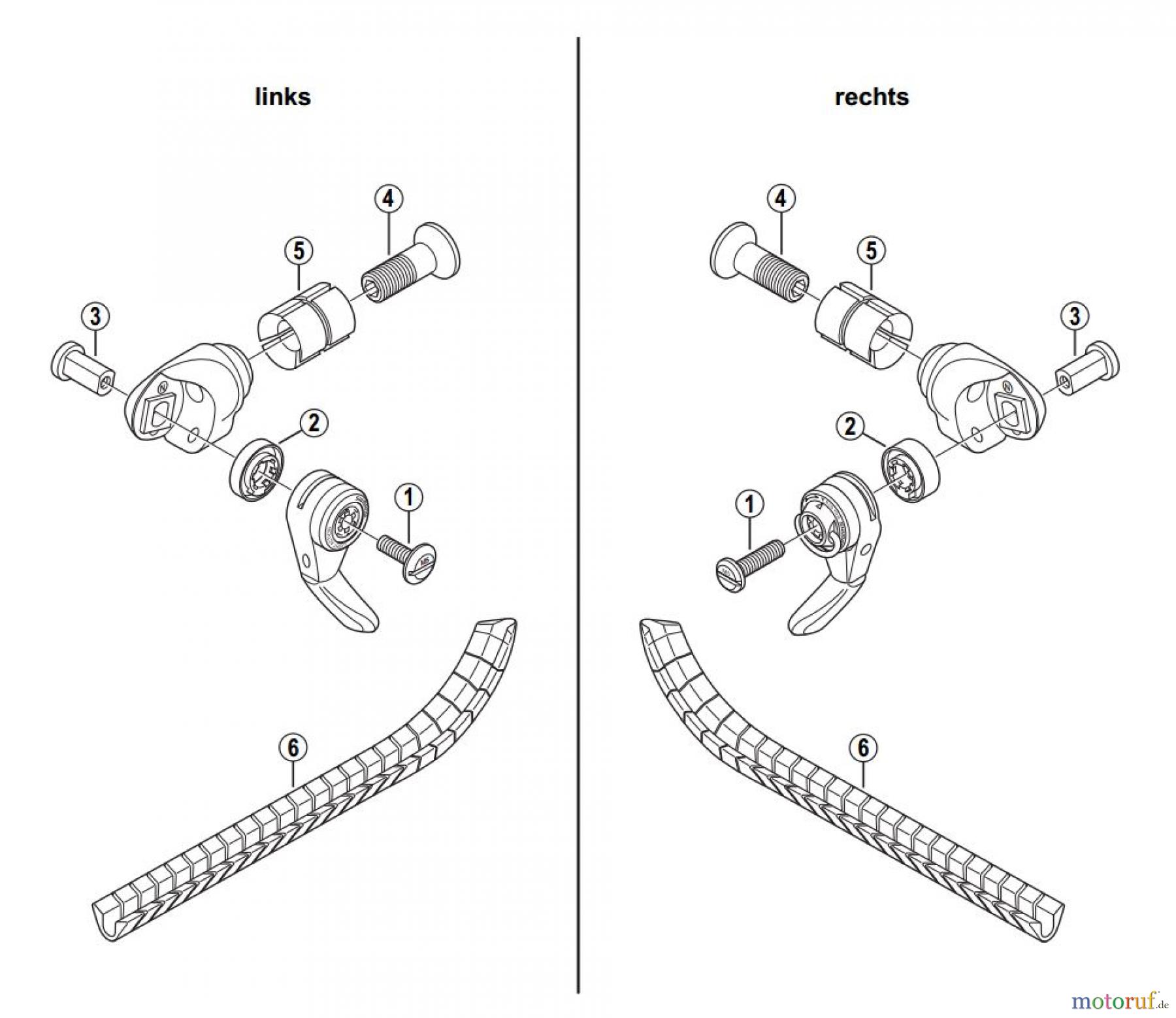  Shimano SL Shift Lever - Schalthebel SL-BS78