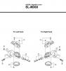 Shimano SL Shift Lever - Schalthebel Listas de piezas de repuesto y dibujos SL-M360 ACERA Rapidfire Lever