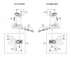 Shimano SL Shift Lever - Schalthebel Listas de piezas de repuesto y dibujos SL-M580 DEORE LX Mega-9 Rapidfire Lever