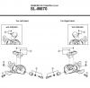 Shimano SL Shift Lever - Schalthebel Listas de piezas de repuesto y dibujos SL-M670 SHIMANO SLX Rapidfire Lever