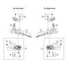 Shimano SL Shift Lever - Schalthebel Listas de piezas de repuesto y dibujos SL-M748 Rapidfire Lever