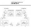Shimano SL Shift Lever - Schalthebel Listas de piezas de repuesto y dibujos SL-M770-A-3182 DEORE XT Mega-9 Rapidfire Lever
