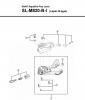 Shimano SL Shift Lever - Schalthebel Listas de piezas de repuesto y dibujos SL-M820-B-I (I-spec B-type) SAINT Rapidfire Plus Lever