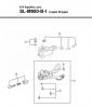 Shimano SL Shift Lever - Schalthebel Listas de piezas de repuesto y dibujos SL-M980-B-I-3615