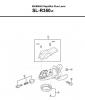 Shimano SL Shift Lever - Schalthebel Listas de piezas de repuesto y dibujos SL-R350 -3625 SHIMANO Rapidfire Plus Lever