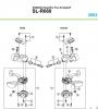Shimano SL Shift Lever - Schalthebel Listas de piezas de repuesto y dibujos SL-R660, 2003 Rapidfire Plus Schaltgriff