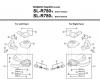 Shimano SL Shift Lever - Schalthebel Listas de piezas de repuesto y dibujos SL-R780 _3220 SHIMANO Rapidfire Lever