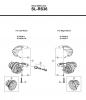 Shimano SL Shift Lever - Schalthebel Listas de piezas de repuesto y dibujos SL-RS36 -3294A  Revo-Shift Lever