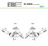 Shimano SL Shift Lever - Schalthebel Listas de piezas de repuesto y dibujos SL-RS40, 2001 SHIMANO Revo-Shift Schaltgriff