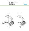 Shimano SL Shift Lever - Schalthebel Listas de piezas de repuesto y dibujos SL-RS41-7-RS31-7-02