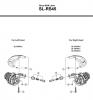 Shimano SL Shift Lever - Schalthebel Listas de piezas de repuesto y dibujos SL-RS45 -3365 Revo-Shift Lever