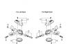 Shimano SL Shift Lever - Schalthebel Listas de piezas de repuesto y dibujos SL-M530-2684B DEORE Mega-9 Rapidfire Lever