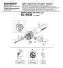 Shimano SL Shift Lever - Schalthebel Listas de piezas de repuesto y dibujos SL-4S35 SHIMANO NEXUS Revo-Shift Lever