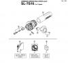 Shimano SL Shift Lever - Schalthebel Listas de piezas de repuesto y dibujos SL-7S10 SHIMANO NEXUS Revo-Shift Lever