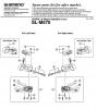 Shimano SL Shift Lever - Schalthebel Listas de piezas de repuesto y dibujos SL-M570 DEORE LX Mega-9 Rapidfire Lever