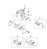 Shimano BR Brake - Bremse Listas de piezas de repuesto y dibujos BR-5710-R -3473 SHIMANO 105 Caliper Brake