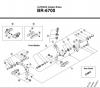 Shimano BR Brake - Bremse Listas de piezas de repuesto y dibujos BR-6700 -2921 Ultegra Caliper Brake