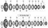 Shimano CS Cassette / Zahnkranz Listas de piezas de repuesto y dibujos CS-5600 SHIMANO 105 Cassette Sprocket