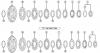 Shimano CS Cassette / Zahnkranz Listas de piezas de repuesto y dibujos CS-5700SHIMANO 105 Cassette Sprocket