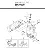 Shimano BR Brake - Bremse Listas de piezas de repuesto y dibujos BR-9000 -3322 DURA-ACE Caliper Brake