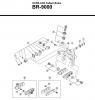 Shimano BR Brake - Bremse Listas de piezas de repuesto y dibujos BR-9000 -3322A DURA-ACE Caliper Brake