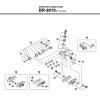 Shimano BR Brake - Bremse Listas de piezas de repuesto y dibujos BR-9010-F -3461B DURA-ACE Caliper Brake For Front