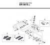 Shimano BR Brake - Bremse Listas de piezas de repuesto y dibujos BR-9010RS -3740  DURA-ACE Caliper Brake