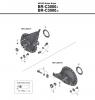 Shimano BR Brake - Bremse Listas de piezas de repuesto y dibujos BR-C3000-F -R -3751