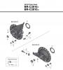 Shimano BR Brake - Bremse Listas de piezas de repuesto y dibujos BR-C3010-F_R -3748 NEXUS Roller Brake