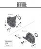 Shimano BR Brake - Bremse Listas de piezas de repuesto y dibujos BR-C3010-F_R -3748A NEXUS Roller Brake