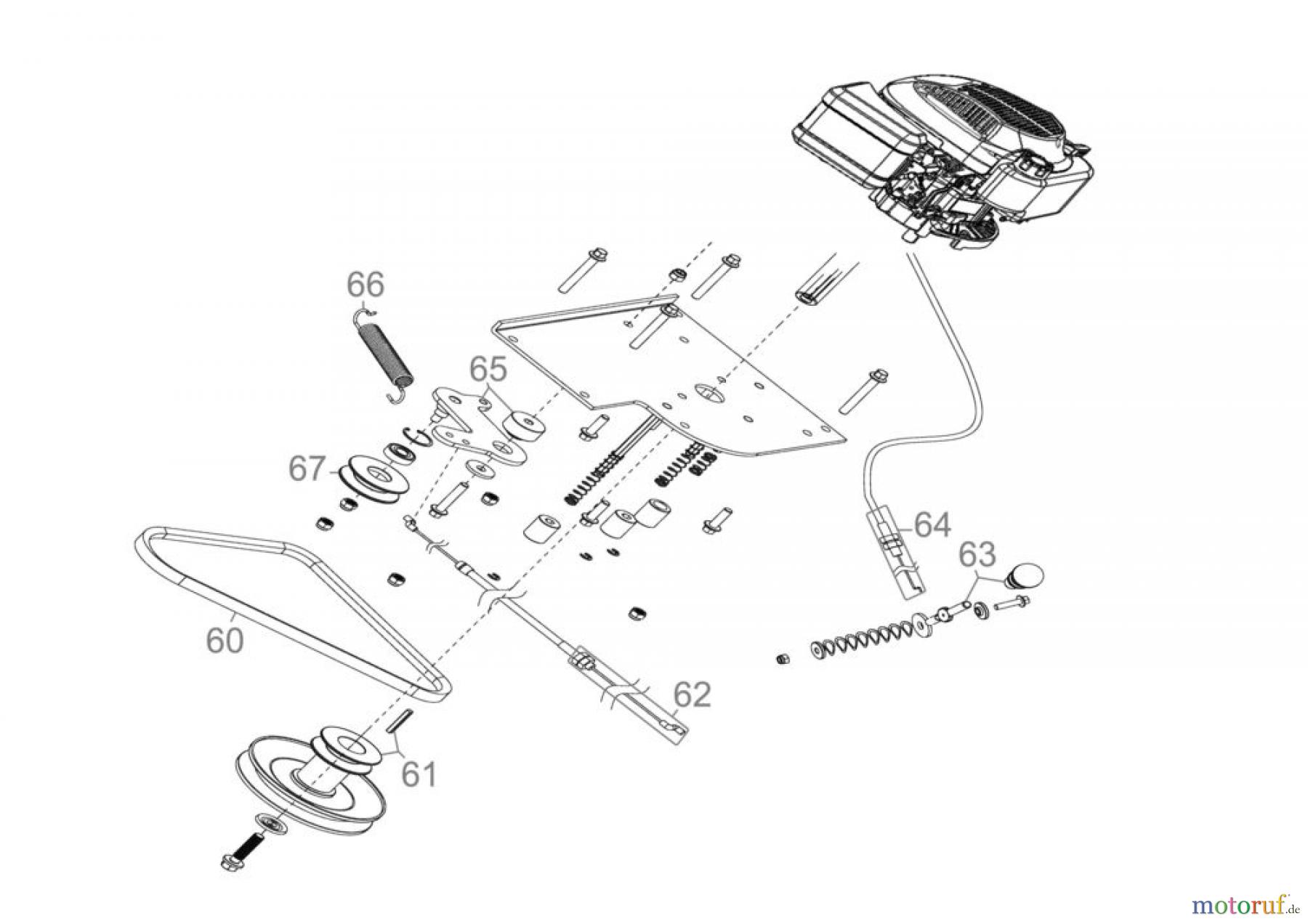  Güde Gartentechnik Rasenmäher Benzin-Rasenmäher Schnittbreite ab 50 cm AUFSITZRASENMÄHER GAR 600 - 95450 FSL95450-02 Seite 5