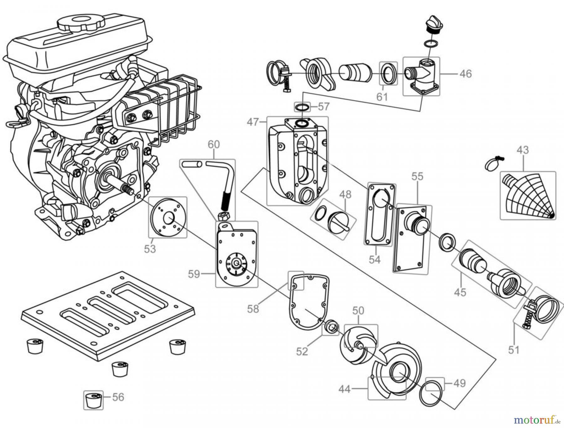  Güde Pumpentechnik Motorpumpen MOTORPUMPE GMP 100 4T - 94253 FSL94253-01 Seite 2