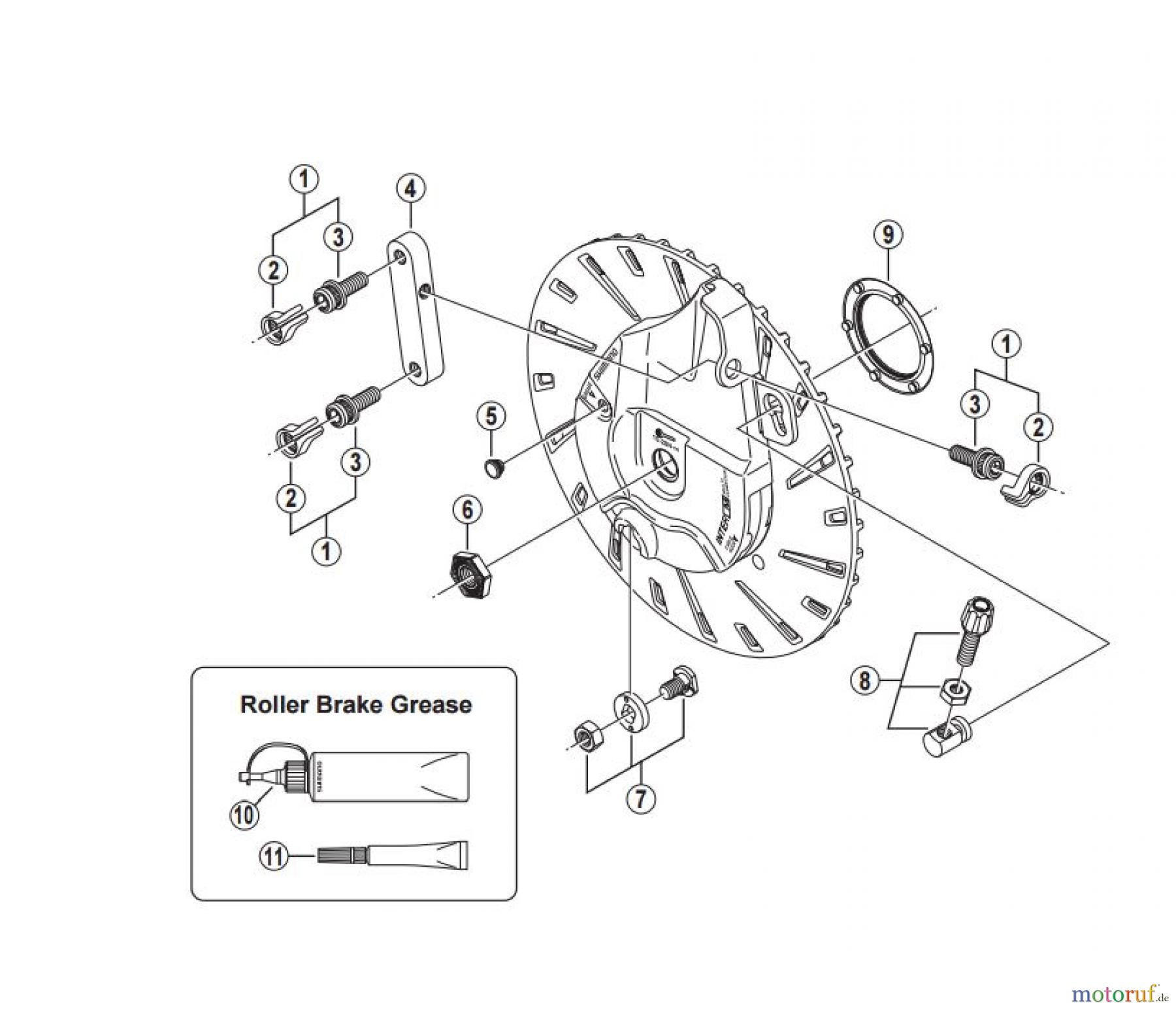  Shimano BR Brake - Bremse BR-IM86-F -3284