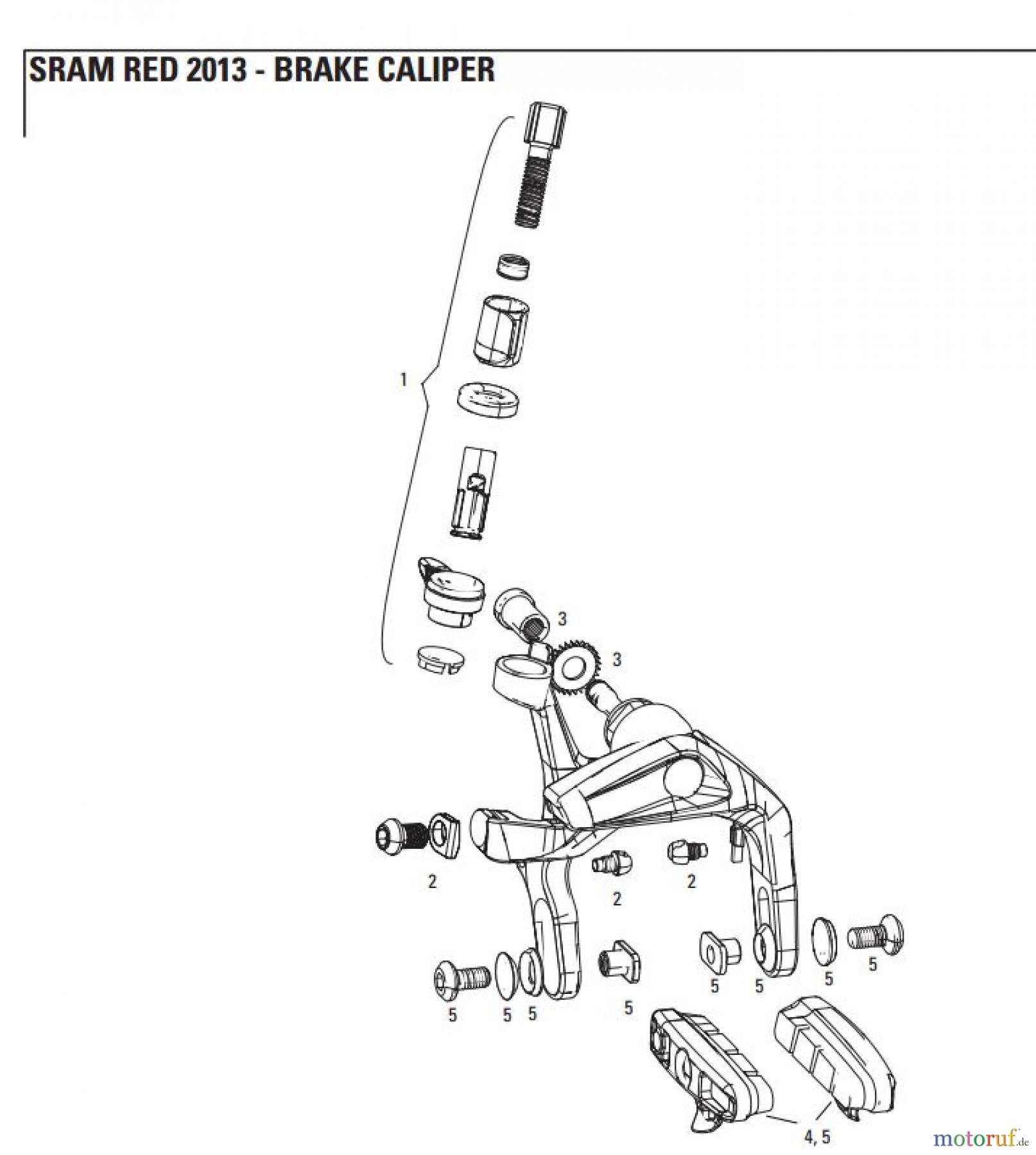  Sram Sram SRAM RED 2013 - BRAKE CALIPER