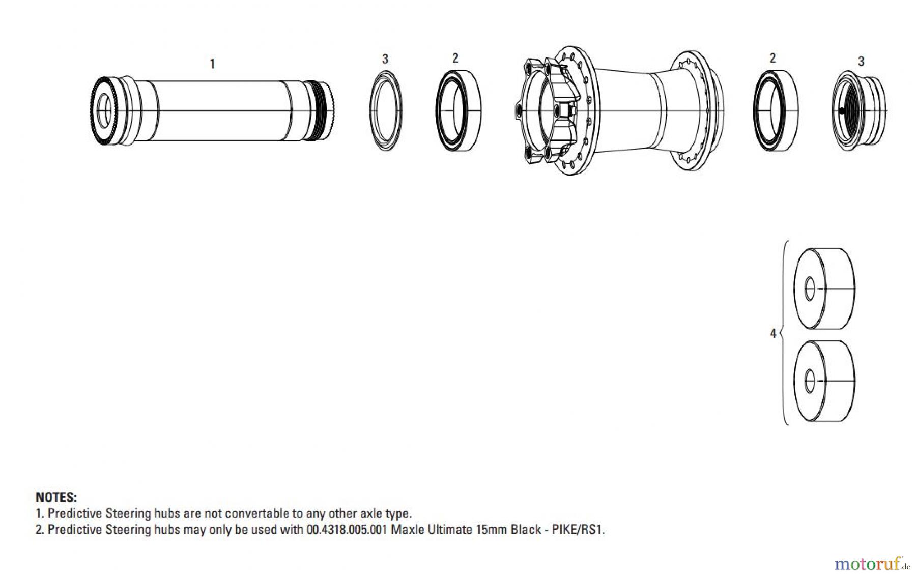  Sram Sram PREDICTIVE STEERING - MTB HUB