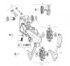 Sram  Listas de piezas de repuesto y dibujos SRAM GX 1X11 TYPE 2.1 - REAR DERAILLEUR