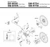 Shimano BR Brake - Bremse Listas de piezas de repuesto y dibujos BR-M395-R-3268 Rear Disc Brake