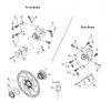 Shimano BR Brake - Bremse Listas de piezas de repuesto y dibujos BR-M415--SMRT53